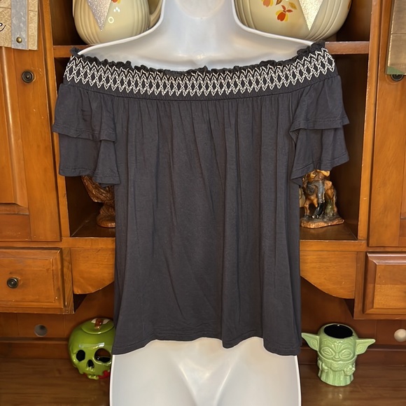 American Eagle Outfitters Soft & Sexy Smocked Top Size Small - Picture 5 of 7